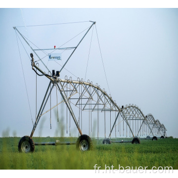 Système d&#39;irrigation à pivot central Bauer tractable